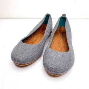 SOLE District By ReCORK Grace Carbon Negative Comfort Ballet Flats Womens 8.5 W